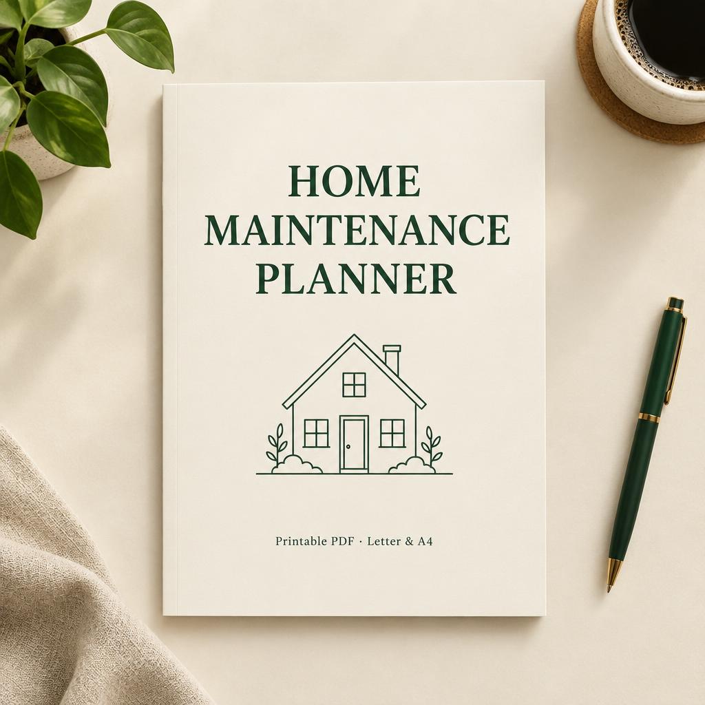 Cover of the Home Maintenance Planner